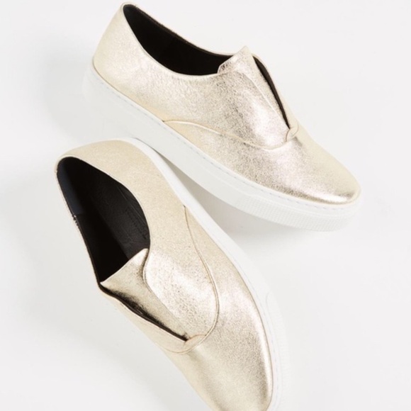 ZCD MONTREAL • Gold Hamilton Sneakers Shoes In Oro - Picture 7 of 10